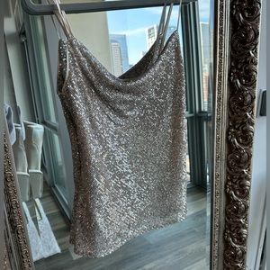 Sequin cami in perfect condition
